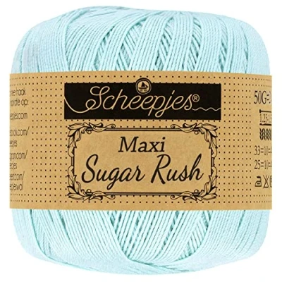 Image of Scheepjes Maxi Sugar Rush 509 Baby Blue Yarn 10x50g
