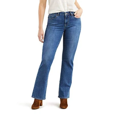 Image of Levi&#039;s Women&#039;s Classic Bootcut Jeans, Lapis Awe, 28W / 30L