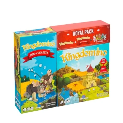 Image of Blue Orange Royal Pack Board and Thinking Game Voted Best of the Year Domino Tile French Author Ages 8+