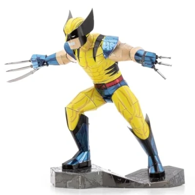 Image of Metal Earth X Men Wolverine 3D Model Kit Fascinations