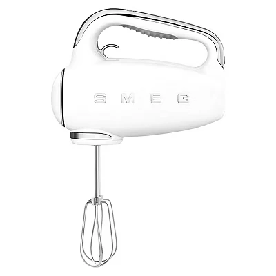 Image of Smeg HMF01WHUK 50s Retro Design Hand Mixer in White