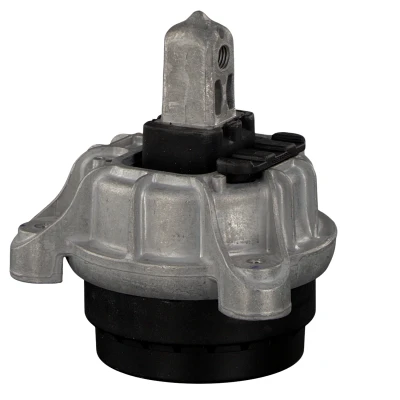 Image of 22116777365, 22116793679 Engine Mount FEBI BILSTEIN 36684 Left Hydro Elastomer, Aluminium, Plastic 140mm BMW: 5 Saloon, Touring, GT