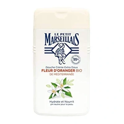Image of Le Petit Marseillais Extra Gentle Shower Cream Orange Blossom Organic from Mediterranean 250ml