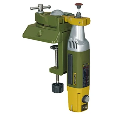 Image of Proxxon 28610 Universal Holder UHZ with Clamp, Green