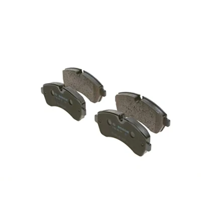 Image of BP1551, E990R02A11091673 Brake pad set BOSCH 0 986 495 107 Low Metallic with mounting manual MERCEDES BENZ: Sprinter 3.5 t Van, Van