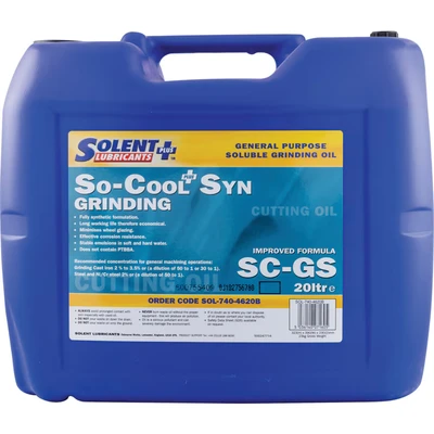 Image of Solent Lubricants So Cool SYN Grinding Oil 20LTR