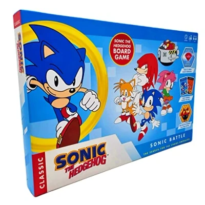 Image of Sonic the Hedgehog Board Game Battle Search for Chaos Emeralds