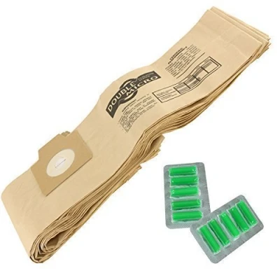 Image of Vacspare Double Layer Micro Filtration Dust Bags Compatible with Electrolux UZ932/UZ934 Vacuum Cleaners (Pack of 10) + 10 Bonus Fresheners