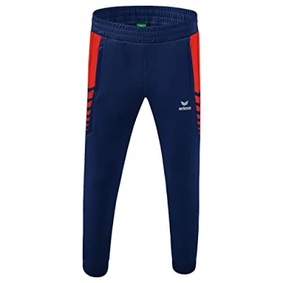 Image of Erima Men&#039;s Six Wings Worker Functional Pants,New Navy/Red, S