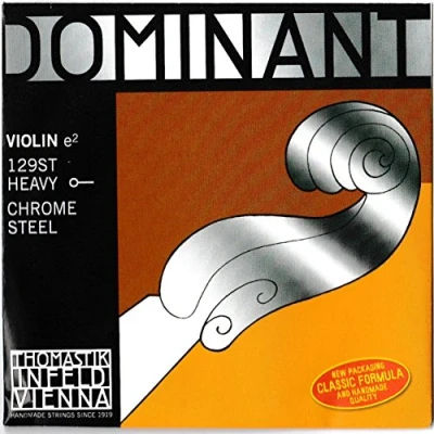 Image of Thomastik Single string for Violin 4/4 Dominant E Steel Blank, Strong, Ball End