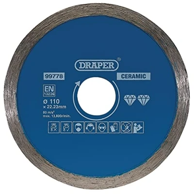 Image of Draper Continuous Diamond Blade, 110mm