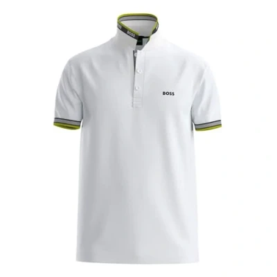 Image of BOSS Paddy Short Sleeve Polo M White