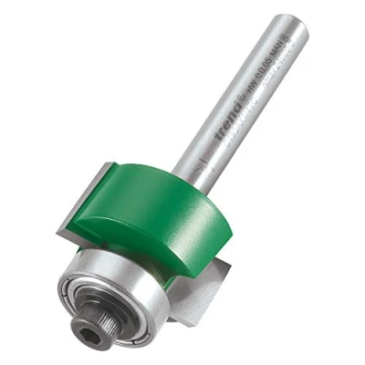 Image of Trend CraftPro Rebater Router Cutter Bit, 1/4 Inch Shank, 12.7mm Cut Length and 24mm Diameter, Tungsten Carbide Tipped, C193AX1/4TC