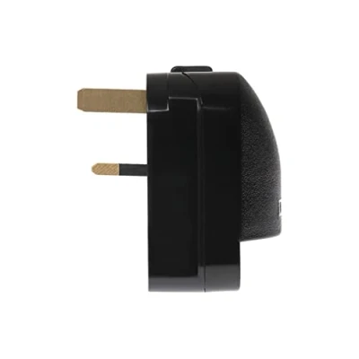 Image of Maplin Schuko Plug to UK Mains Converter 13 Amp Fuse Screw Cover