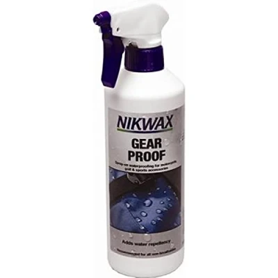 Image of 300 ML NIKWAX TENT AND GEAR SOLARPROOF SPRAY ON WATERPROOFING UV BLOCKER REDUCES COLOR FADE IDEAL FOR TENTS, AWNINGS, MARQUEES, RUCKSACKS, PANNIERS ETC (PACK OF 2)