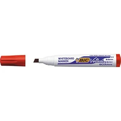 Image of BIC 904948 â“ Velleda Marker Chisel Tip, Red