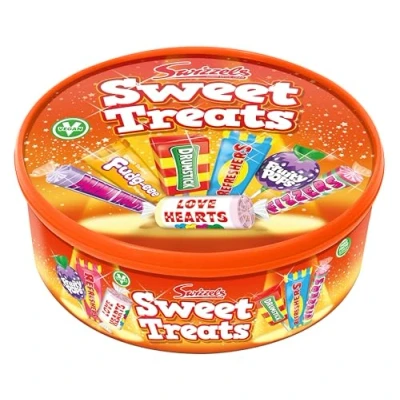 Image of Swizzels Sweet Treats Tub 600g, White