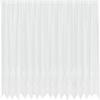 Image of vidaXL Curtains with White 400 x 220 cm Polyester