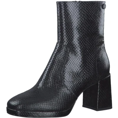 Image of s.Oliver Women&#039;s 5 25326 41 Ankle Boot, Black Metallic, UK