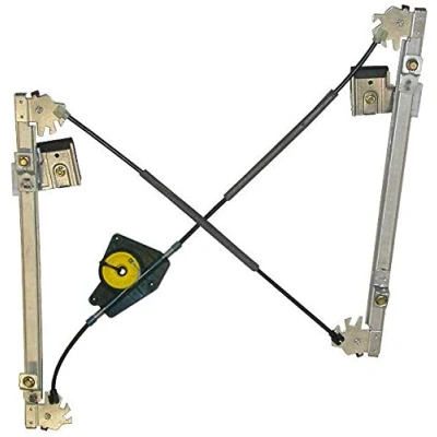 Image of 6L4837462 Window regulator VALEO 850399 Right Front electric without motor comfort function SEAT: Ibiza 3