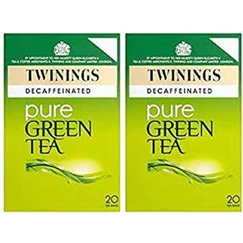 Image of (2 Pack) Twinings Decaff Green Tea 20 Bag 2 PACK BUNDLE