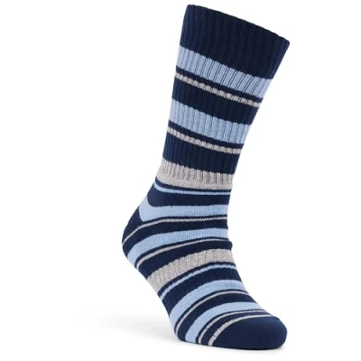 Image of Trespass Unisex Mid Length Sock Cushioned with Elasticated Ribb Cuff Austen