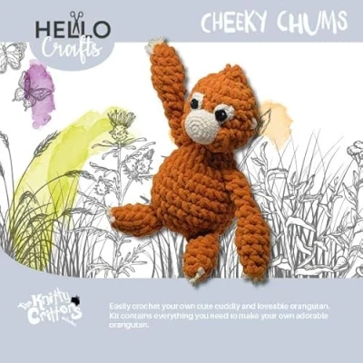 Image of KNITTY CRITTERS Cheeky Chums Orangutan