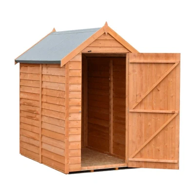 Image of Shire Dip Treated Overlap Value Shed Range 6x4 SD 6 X 4
