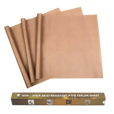 Image of MR.R 3 Pack PTFE Teflon Sheet for Heat Press Transfer Non Stick 16&quot;x 24&quot; Paper Reusable Resistant Craft Mat 0.11mm