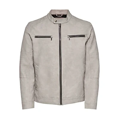 Image of Only &amp; Sons Favor Beige Men&#039;s Jacket 22014665 CLOUDGRAY