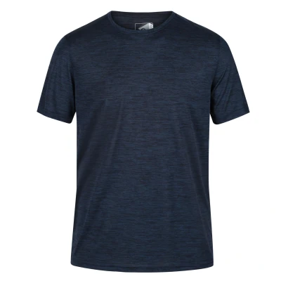Image of Regatta Mens Fingal Edition Marl T Shirt (Navy Marl) Size Large