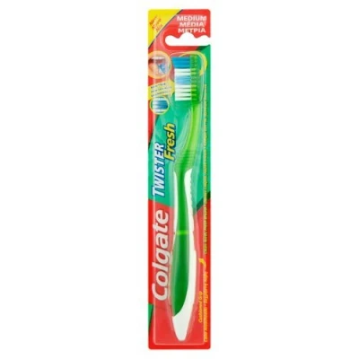 Image of Colgate Twister Fresh Toothbrush, Medium