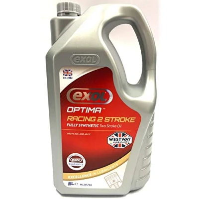 Image of 5 Litre Exol Optima Racing Fully Synthetic 2 Stroke Oil
