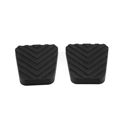 Image of Qiilu Brake Clutch Pedal Pad, Rubber Pair of Auto Pad for Accent Tucson Tiburon 3282536000