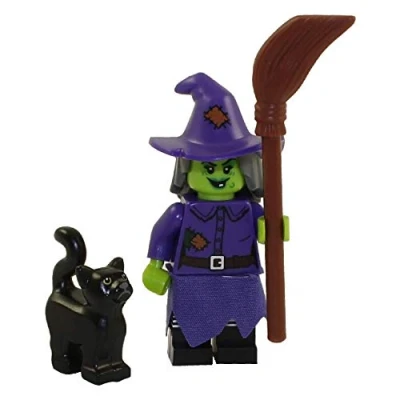 Image of LEGO Series 14 Minifigure Crazy Witch by