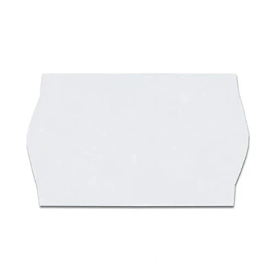 Image of Gato CT7 26mm x 16mm Price Gun Labels White Peelable Wavy Edge 10 Rolls 12,000