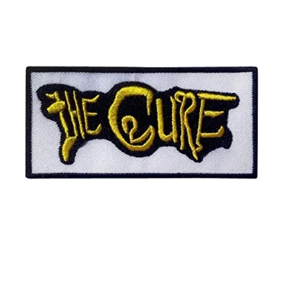 Image of The Cure Patch Iron on T Shirt Embroidered Jacket Denim Jean Decorate Custom Handmade Gift Craft Enjoy, Rock Music