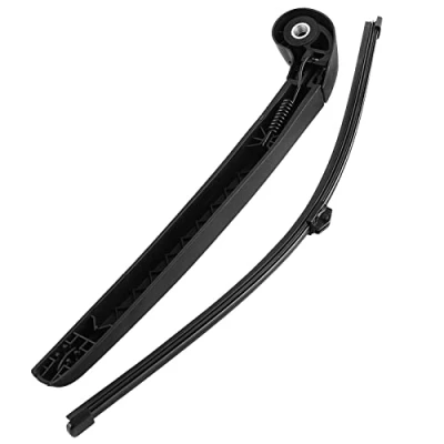 Image of Car Rear Windshield Wiper, Back Wiper Arm, Auto Windscreen Arm &amp; Wipe Cutter Set for A4 B8 2008‑2013