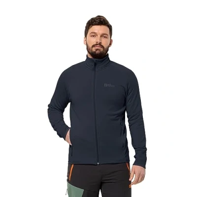Image of Jack Wolfskin Men&#039;s Baiselberg Fz M Fleece Jacket, Night Blue, S