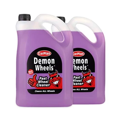 Image of CarPlan Demon Wheels, Fast Wheel Cleaner, Refill 5 Litre (Pack of 2)