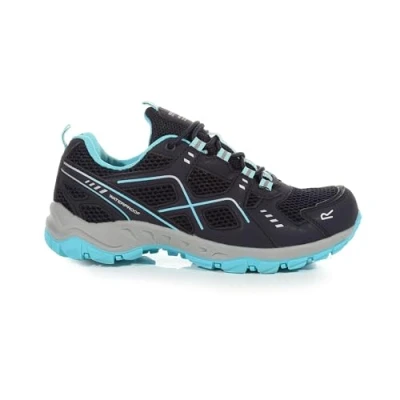 Image of Regatta Womens Lady Vendeavour Waterproof Walking Boots Navy/Amazonite 8 UK