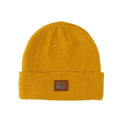 Image of Quiksilver Mens Performer 2 Beanie Hat, Yellow