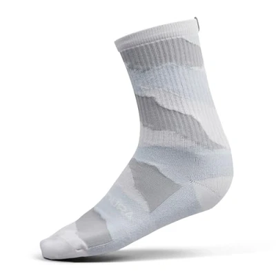 Image of Endura Men&#039;s Peak Cycling Socks, Dreich Grey, S M