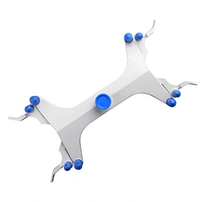Image of StonyLab Aluminum Double Burette Clamp, Adjustable Clamp Buret Butterfly Style Spring Loaded Lab Accessory for Laboratory