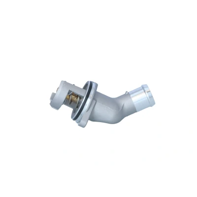 Image of 06C121111C, 06C121111D, 06C121111E Engine thermostat NRF 725055 92C with seal ring housing AUDI: A6 C6 Saloon, A4 B7 Avant