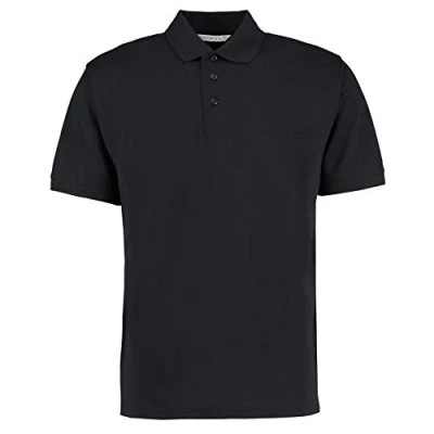 Image of Kustom Kit Mens Klassic Superwash Polo[KK403] Black