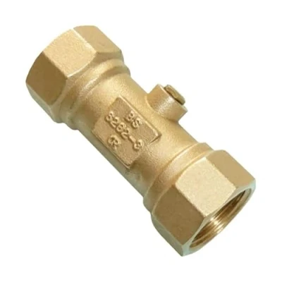 Image of 1/2&quot; Double Check Valve DZR Female Thread (Known as Valve/Double backflow Preventer/Double Assembly Also Available in 3/4 inch BSP)