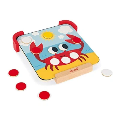 Image of Janod I Learn Colours Magnetic Educational Toy For children fom the Age of 2, J05321