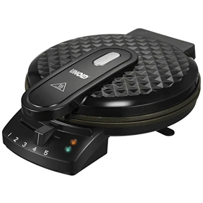 Image of Unold Diamond Waffle Maker, 1200 W, Black