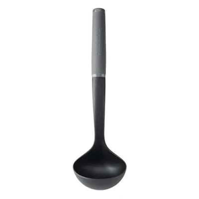 Image of KitchenAid Soft Grip Ladle Charcoal Grey